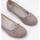 Zapatos Mujer Bailarinas-manoletinas Vulladi 5411-678 Beige