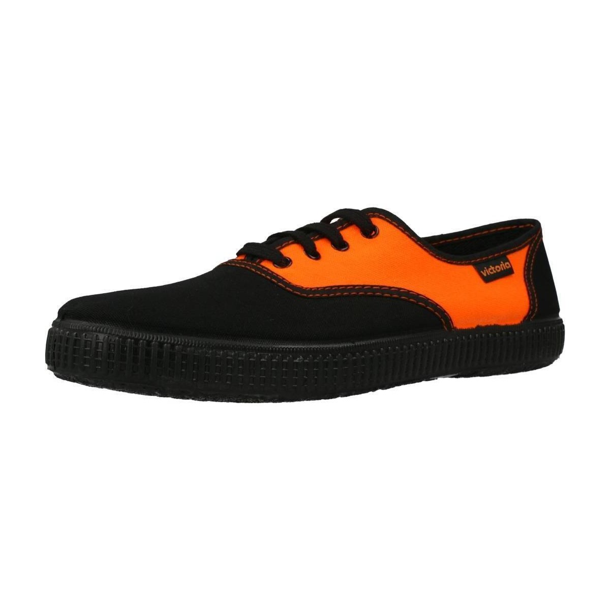 Zapatos Mujer Deportivas Moda Victoria 106652 Naranja
