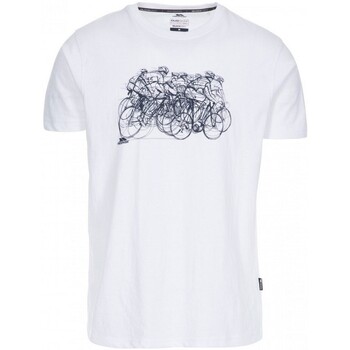 textil Hombre Camisetas manga larga Trespass Wicky II Blanco