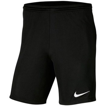 textil Niño Pantalones cortos Nike JR Park Iii Knit Negro