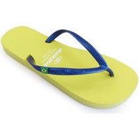 Zapatos Mujer Chanclas Brasileras Classic Combi Pearl W Yellow/Blue