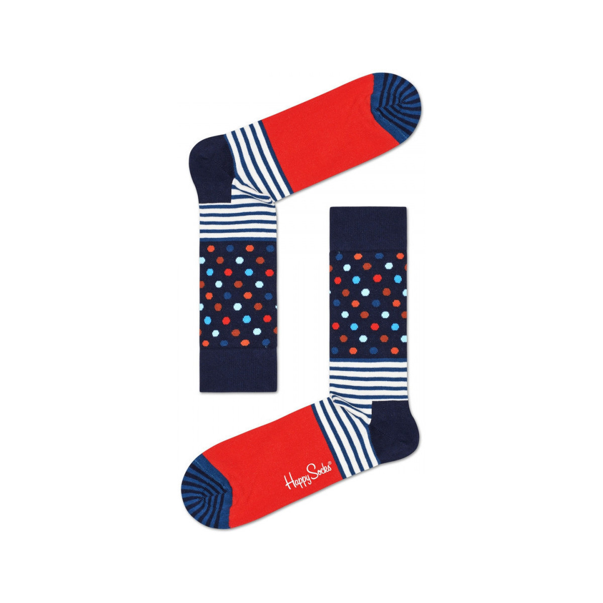 Ropa interior Calcetines Happy socks Stripes and dots sock Multicolor