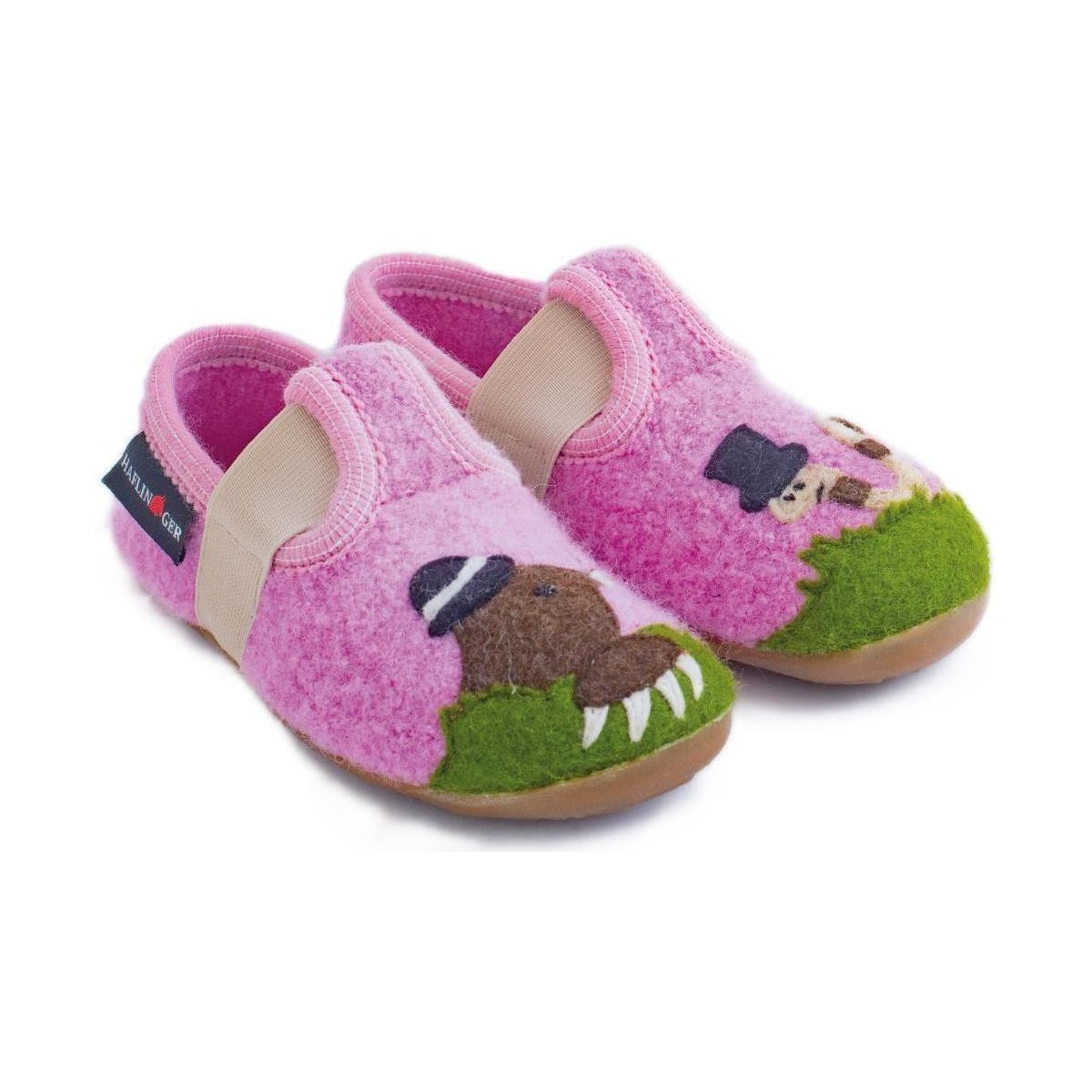 Zapatos Niños Pantuflas Haflinger 48311129 Rosa