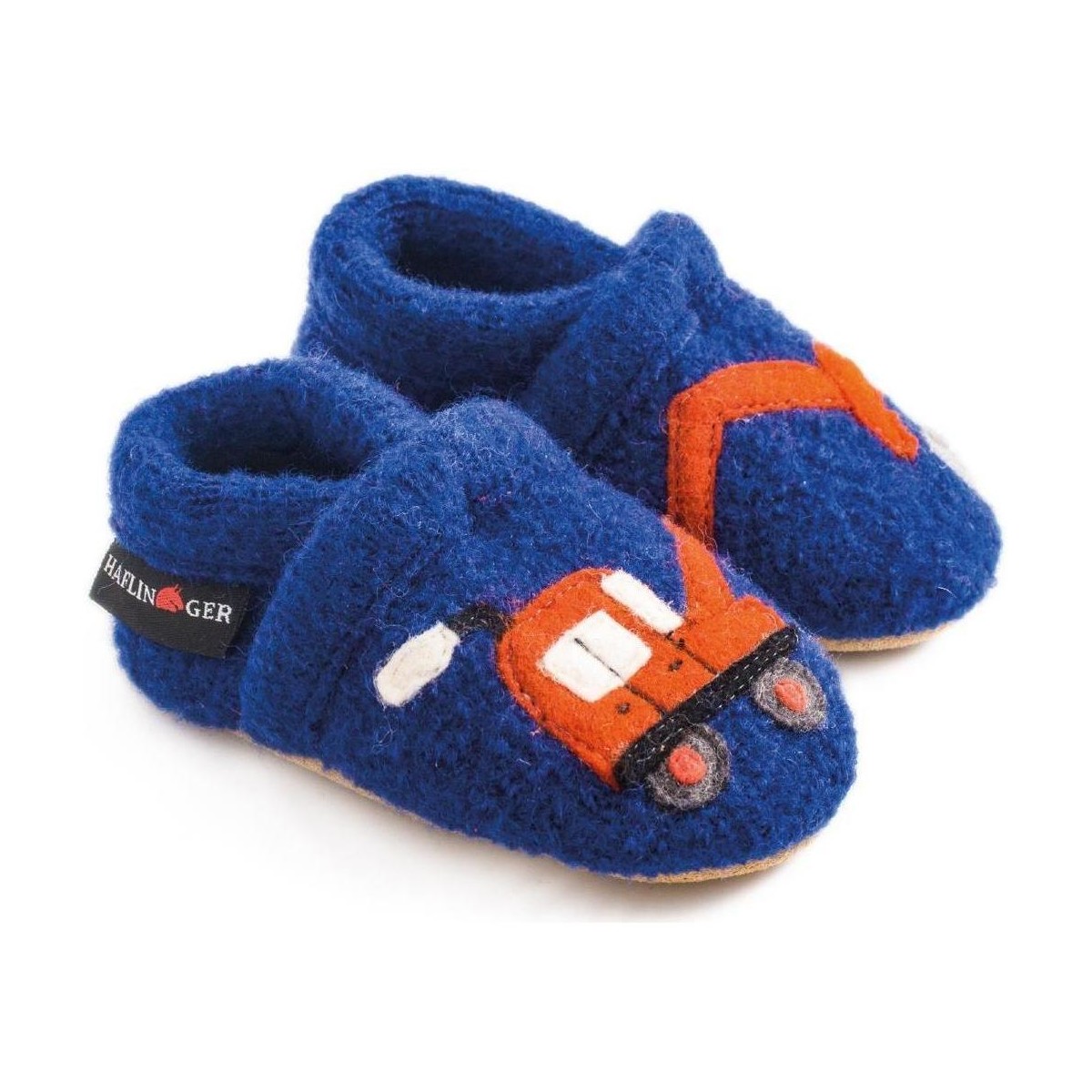 Zapatos Niños Pantuflas Haflinger 65306575 Azul