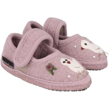 Zapatos Niños Pantuflas Haflinger 67306183 Rosa