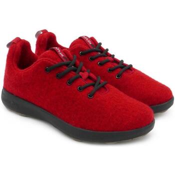 Zapatos Mujer Pantuflas Haflinger 95000142 Rojo