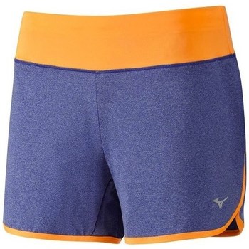 textil Mujer Pantalones cortos Mizuno Active Short Azul, De color naranja