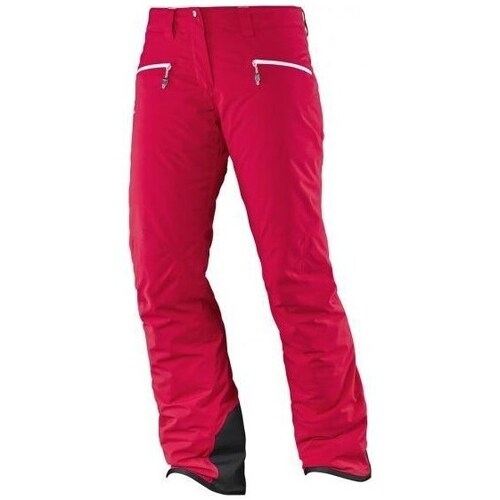 textil Mujer Pantalones Salomon Whitecliff Gtx W Rojo