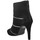 Zapatos Mujer Botines Brenda Zaro F3436 Negro