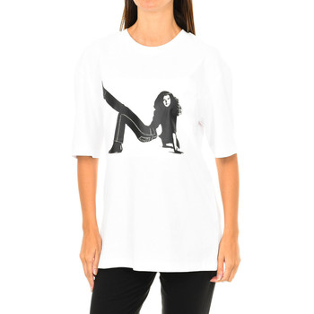 textil Mujer Camisetas manga corta Calvin Klein Jeans Camiseta Manga Corta Calvin Klein Blanco