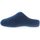 Zapatos Mujer Pantuflas Plumaflex By Roal Zapatillas de Casa Roal 9021 Marino Azul