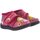Zapatos Niños Pantuflas Plumaflex By Roal Zapatillas de Casa Roal 12003 Princesas Rosa