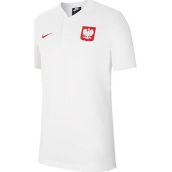 textil Hombre Camisetas manga corta Nike Polska Modern Polo Blanco