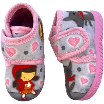 Zapatos Niños Pantuflas Selquir Zapatillas de Casa 16000 Gris Gris