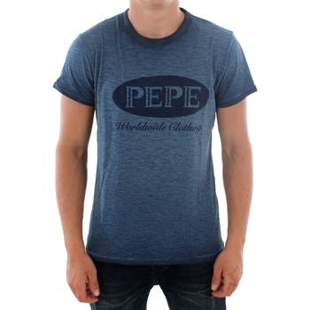 textil Hombre Camisetas manga corta Pepe jeans DURAN PM506552 580 SAILOR Azul