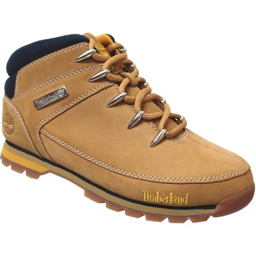 Timberland Euro mid hiker Amarillo - Zapatos Botas de baja Hombre 153,00