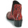 Zapatos Mujer Botines Fericelli NIAOW Negro / Rojo
