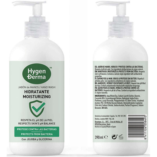 Belleza Productos baño Hygen-X Hygenderma Jabón Manos 