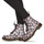 Zapatos Mujer Botas de caña baja Dr. Martens 1460 PASCAL Negro / Blanco / Rojo