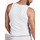 textil Hombre Camisetas sin mangas Lisca Hércules  Tank Top Blanco