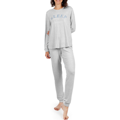 textil Mujer Pijama Admas Pantalones de pijama para el hogar  sueño Gris