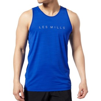 textil Hombre Camisetas sin mangas Reebok Sport Les Mills Activchill Azul