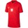 textil Niño Camisetas manga corta Nike JR Polska Breathe Football Rojo