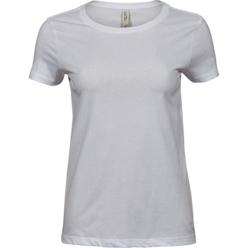 textil Mujer Camisetas manga larga Tee Jays T5001 Blanco