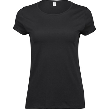 textil Mujer Camisetas manga larga Tee Jays T5063 Negro