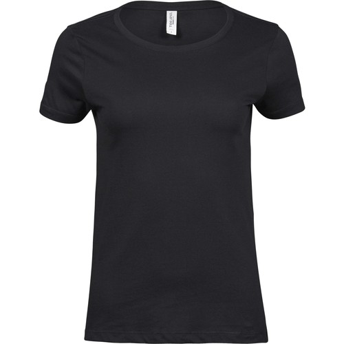 textil Mujer Camisetas manga larga Tee Jays T5001 Negro