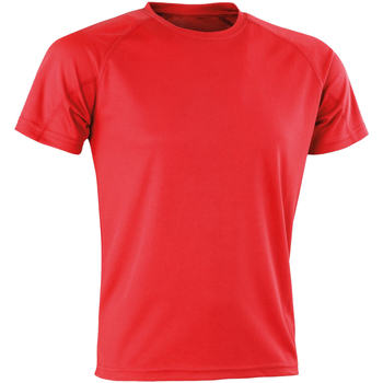 textil Hombre Camisetas manga larga Spiro SR287 Rojo