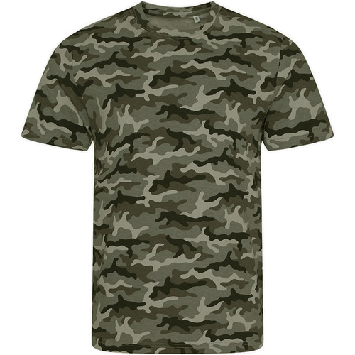 textil Hombre Camisetas manga larga Awdis JT034 Verde