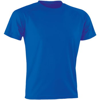 textil Hombre Camisetas manga larga Spiro SR287 Azul
