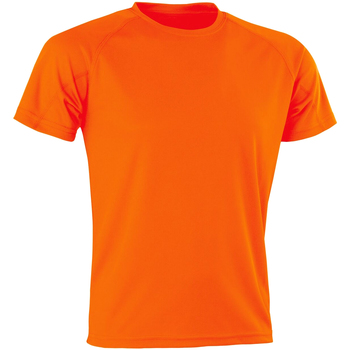 textil Hombre Camisetas manga larga Spiro SR287 Naranja