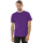 textil Hombre Camisetas manga larga Spiro Aircool Violeta