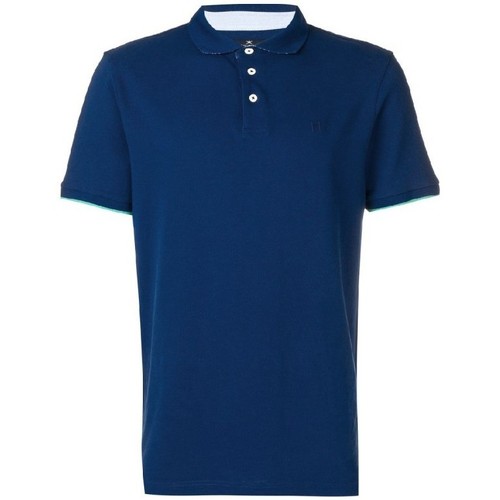 textil Hombre Tops y Camisetas Hackett  Azul