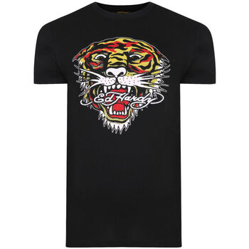 textil Tops y Camisetas Ed Hardy Mt-tiger t-shirt Negro