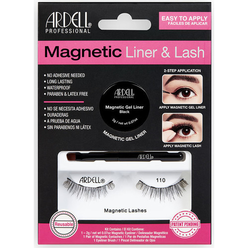 Belleza Mujer Máscaras de pestañas Ardell Magnetic Liner & Lash Pestañas 110 + Gel Liner 