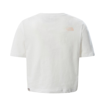 The North Face EASY CROPPED TEE Blanco