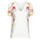 textil Mujer Camisetas manga corta Desigual PRAGA Blanco