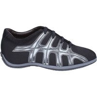 Zapatos Mujer Deportivas Moda Hogan BK587 Sneakers Textil Negro