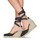 Zapatos Mujer Alpargatas Castaner CARINA Negro / Oro