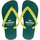 Zapatos Niños Chanclas Brasileras Classic Combi Brasil NL KID Verde