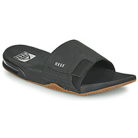Zapatos Hombre Zuecos (Mules) Reef FANNING SLIDE Negro