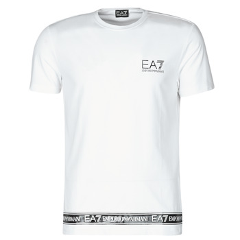 textil Hombre Camisetas manga corta Emporio Armani EA7 3KPT05-PJ03Z-1100 Blanco