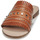 Zapatos Mujer Zuecos (Mules) Fru.it 6765-100-CUOIO Marrón