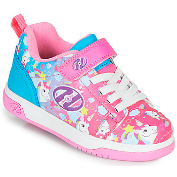 Zapatos Niña Zapatos con ruedas Heelys DUAL UP X2 Rosa / Azul