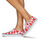 Zapatos Mujer Zapatillas bajas Vans AUTHENTIC Blanco / Rojo