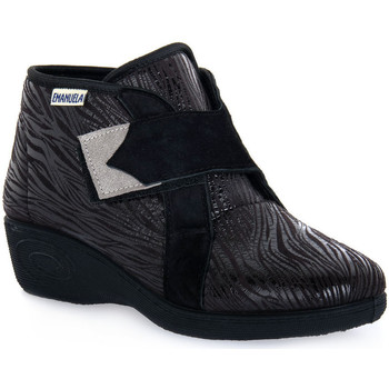 Zapatos Mujer Zuecos (Mules) Emanuela 2302 VOX NERO Negro