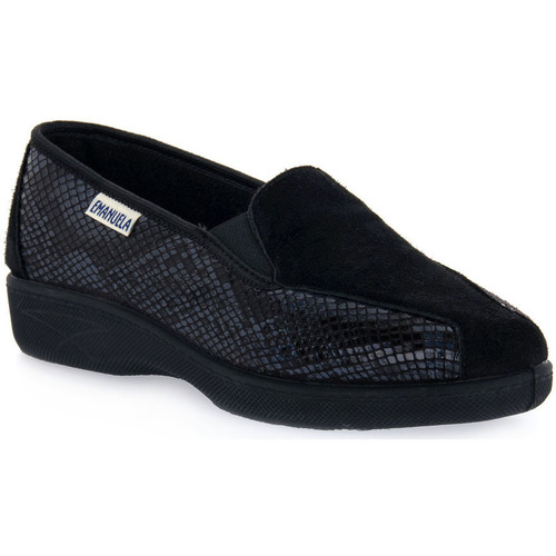 Zapatos Mujer Zuecos (Mules) Emanuela 2250 BLK CONFORT Negro